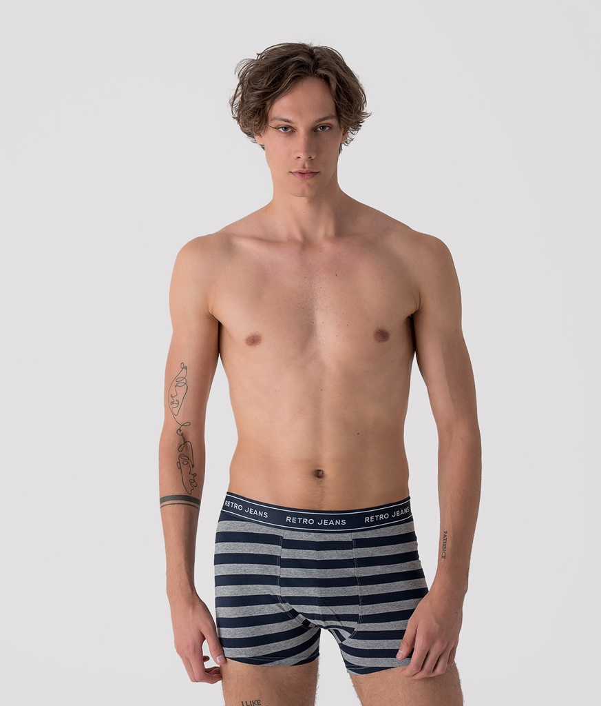 Harold Stripes Pack Two Boxer