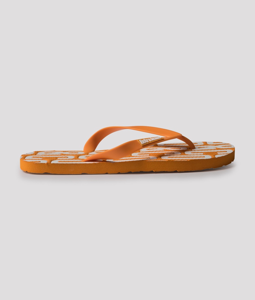 Surfboard 22 Print Flip-Flops, Orange