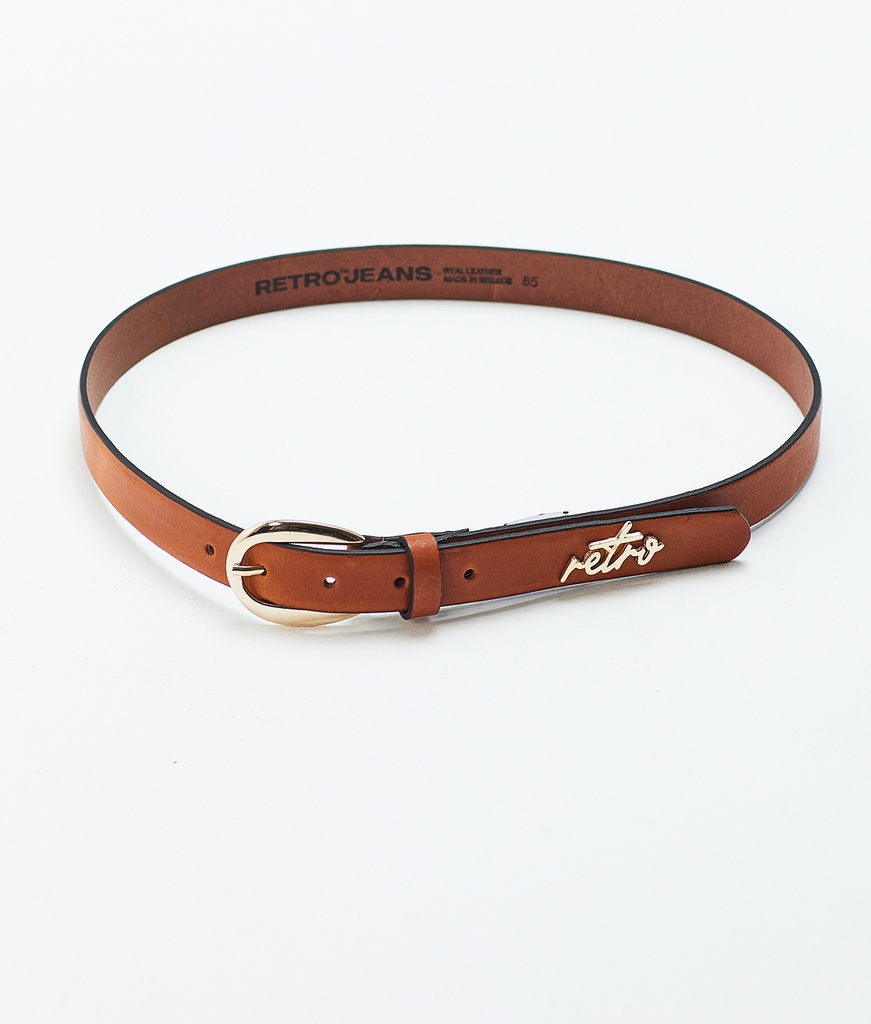 Mexia  Belt, Light Brown