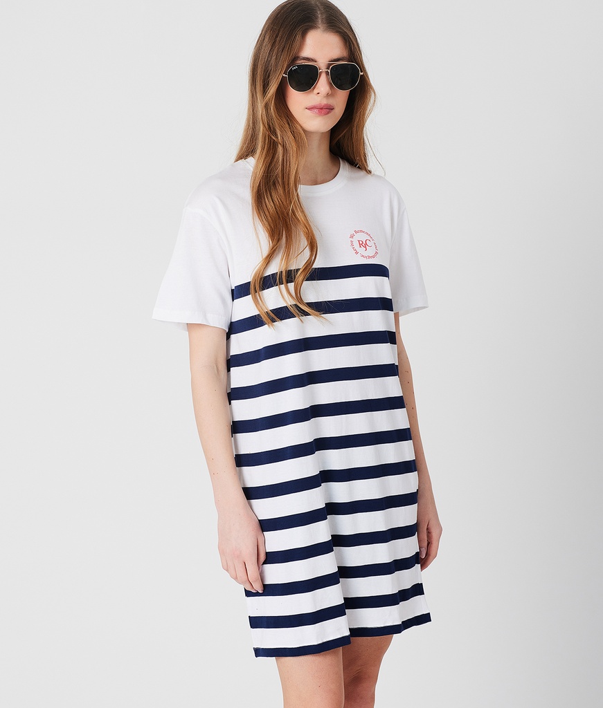 Yara  Jersey Dress, Blue