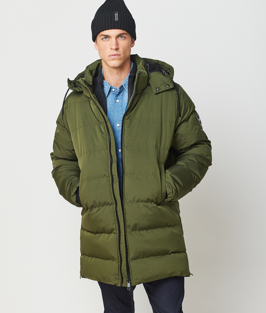 Gonzalo Long Jacket, Khaki