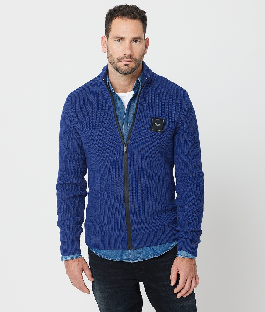 Gonzalo Zip Cardigan