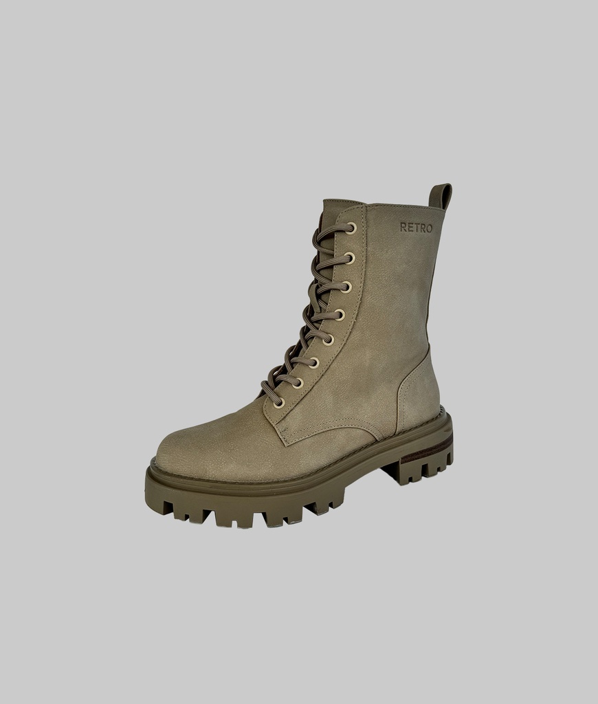 Mazie Boots, Beige