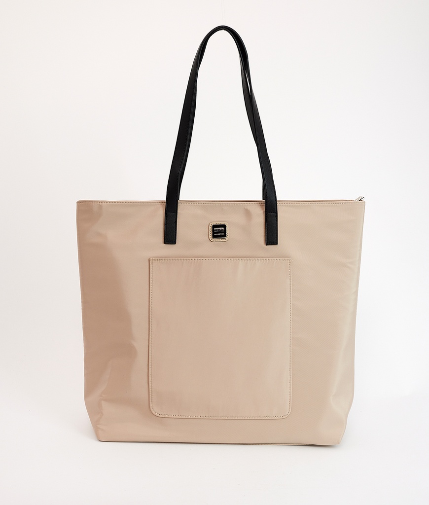 Amara Tote Bag, Beige