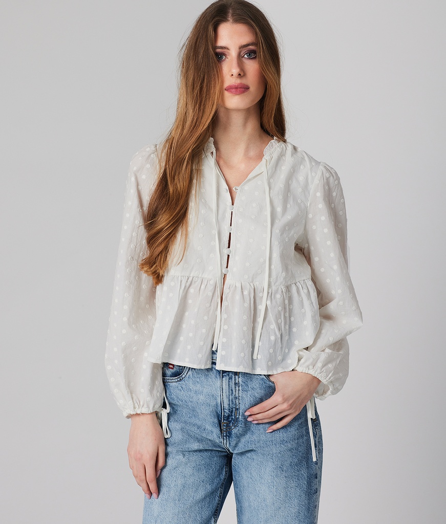 Lorenza Blouse, Off White