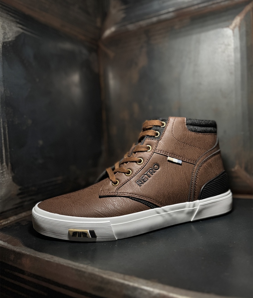 Clint Mid Sneakers Boots, Brown