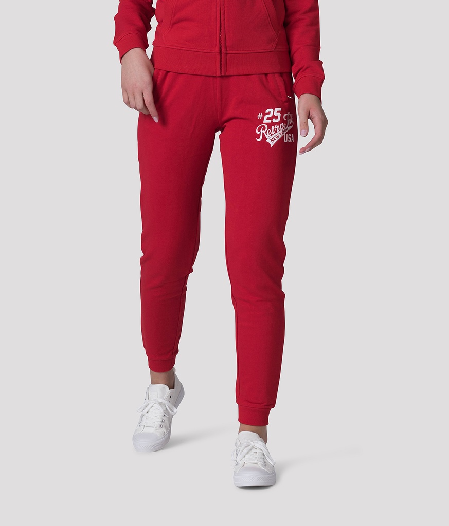 Anna Pants Out Jogging Pants, Red