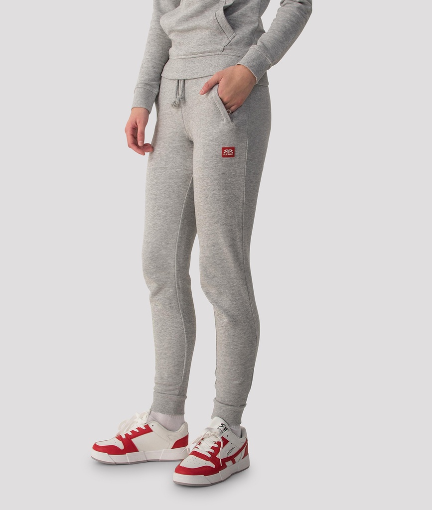 Myanna P Jogging Pants, Grey Melange