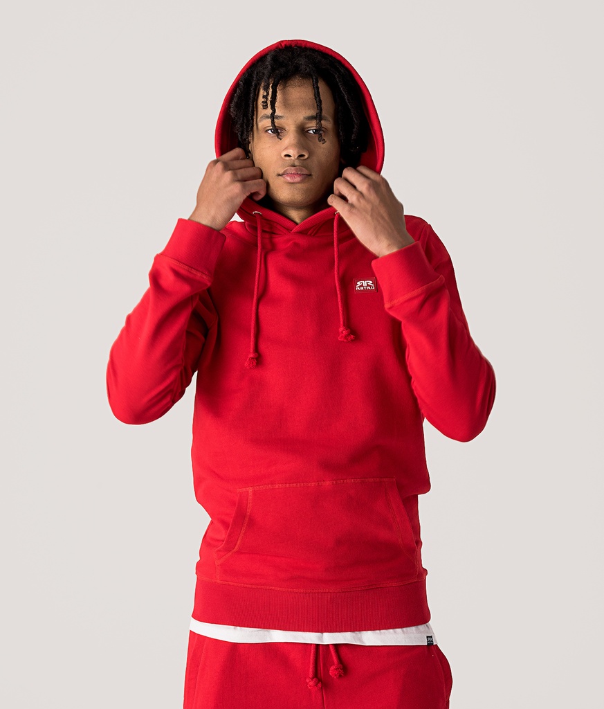 Edon Hoodie Jogging Top, Red
