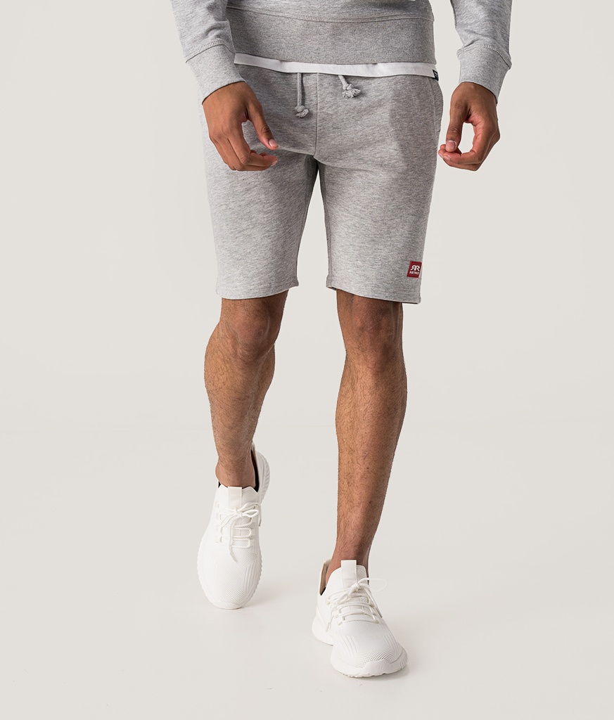 Edon Jogging Shorts, Grey Melange