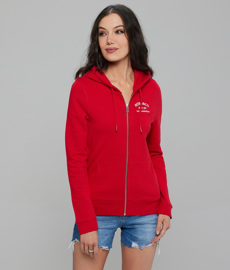 Anise Zip Jogging Top