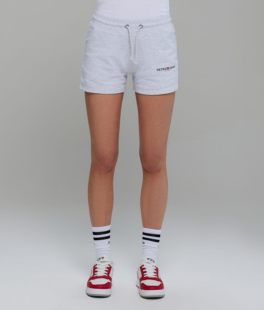 Gianna Jogging Shorts, Off White Melange