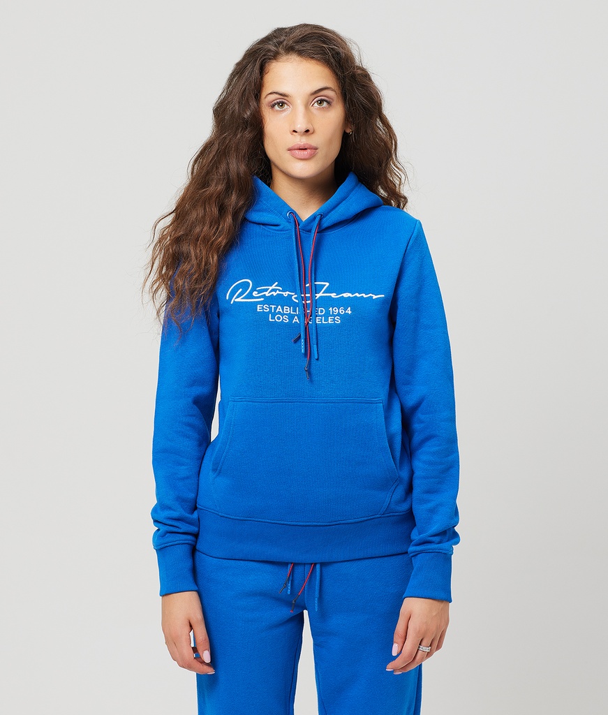 Ayan Hoodie Jogging Top, Blue