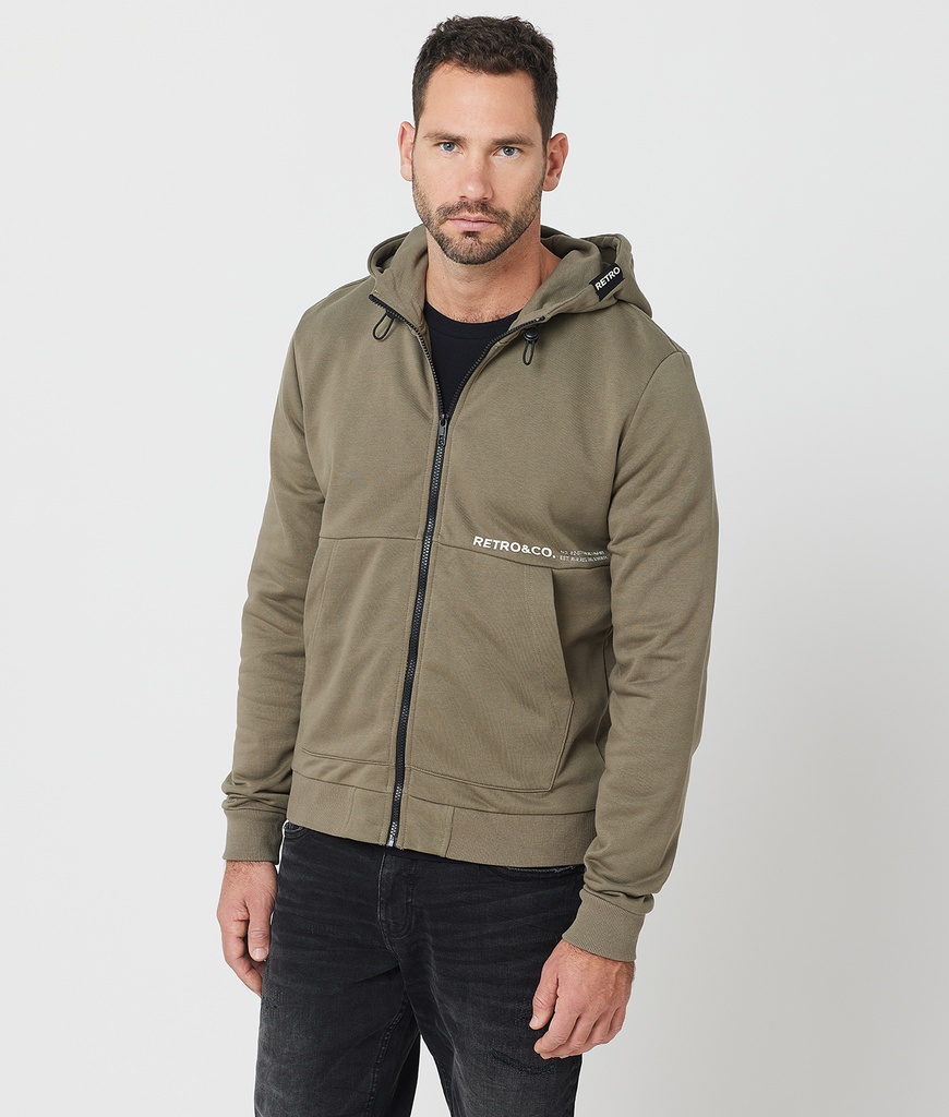 Acey Zip Hoodie Jogging Top