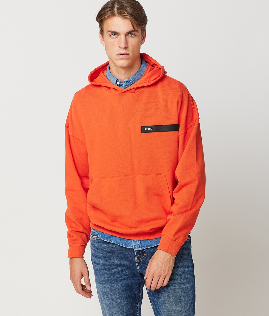 Avus Hoodie Jogging Top, Pumpkin