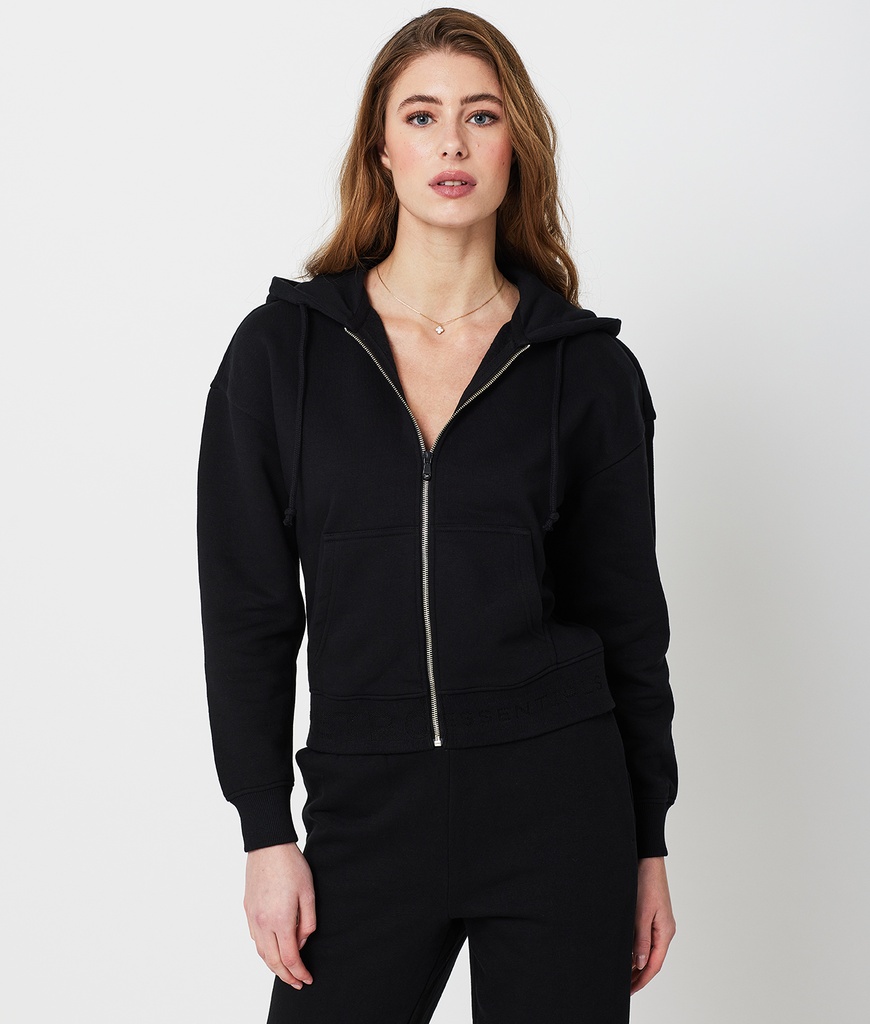 Swan Zip Hoodie Jogging Top