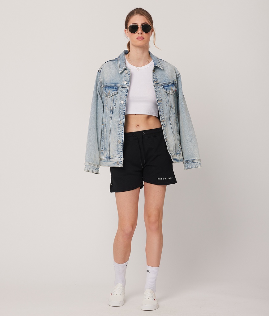 Gwen Jogging Shorts, Black
