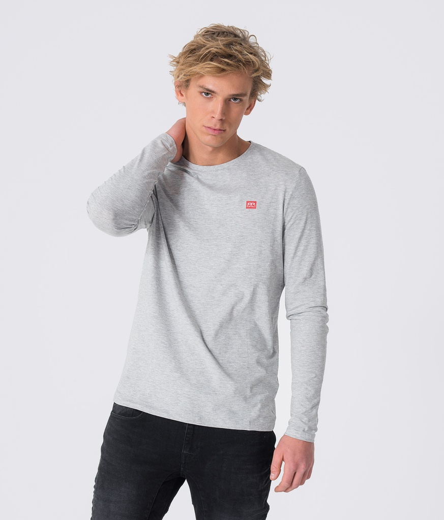 Zenit Long Round 20 Long Sleeves, Grey Melange