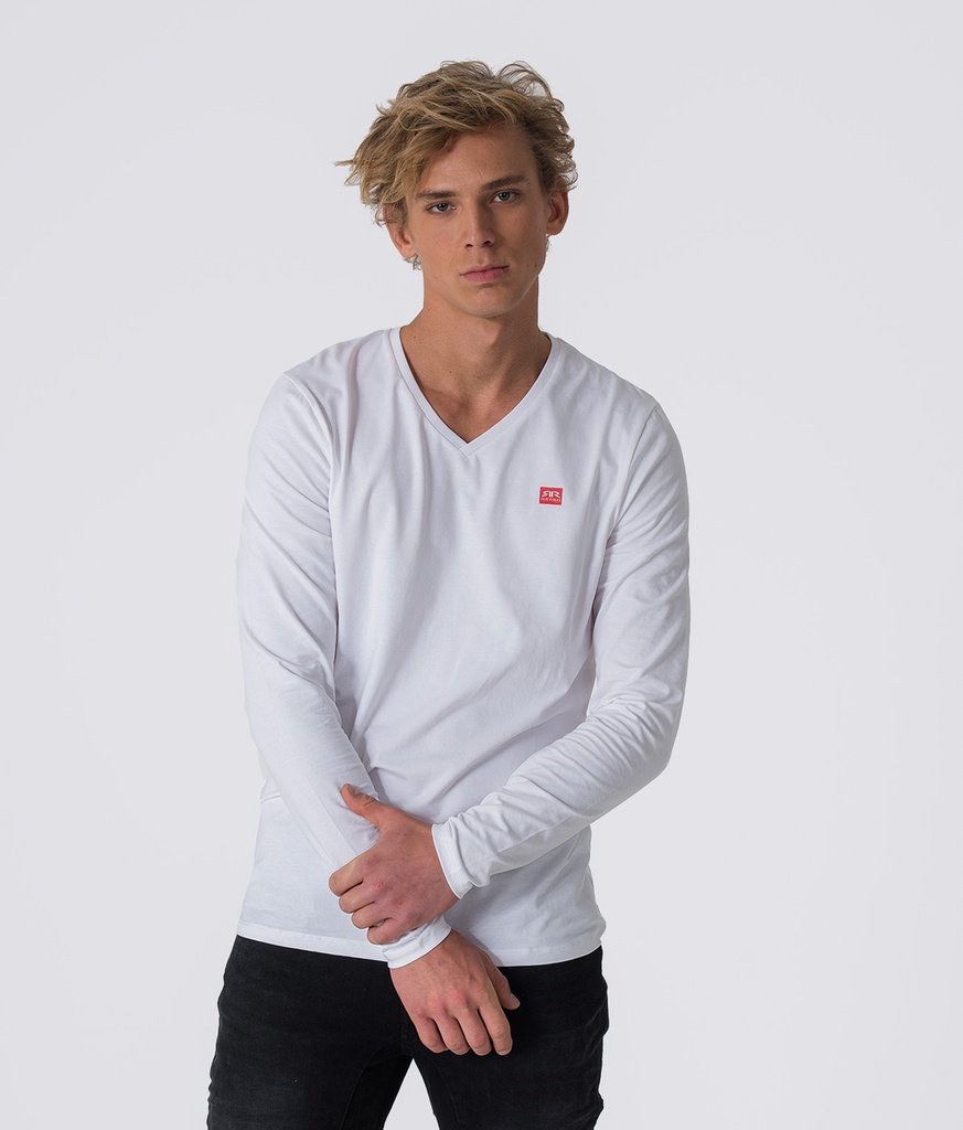 Zenit Long V 20 Long Sleeves, White