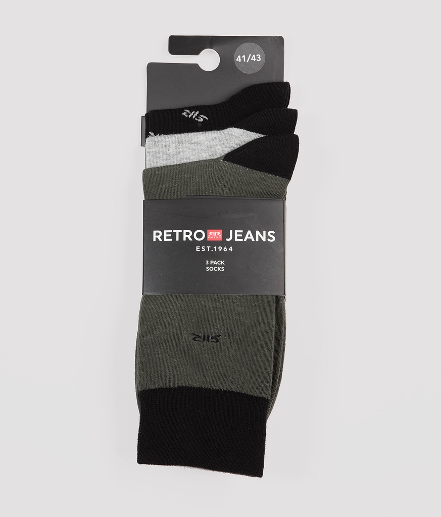 Brandon Pack One Socks