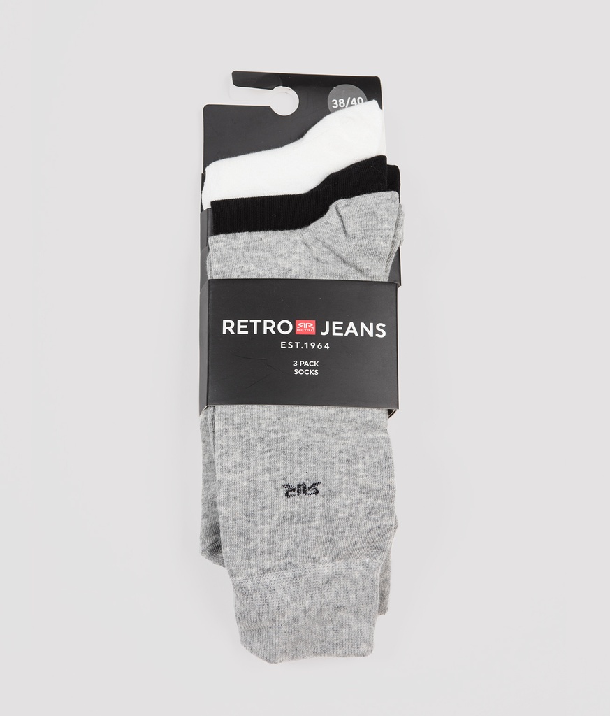 Belle Pack Three Socks
