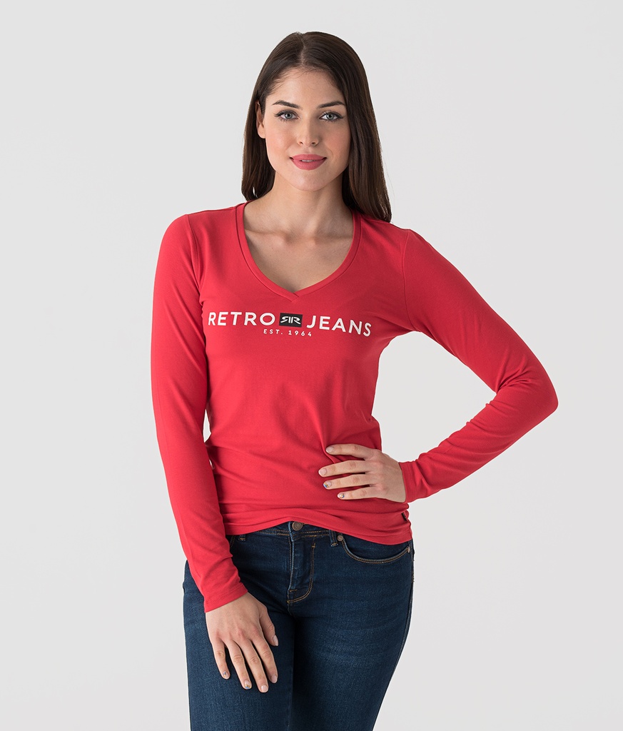 Emerson Long Long Sleeves, Red