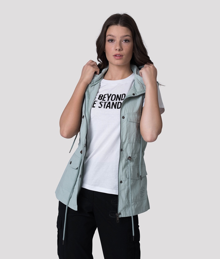 Glacier Vest Puffer, Light Blue