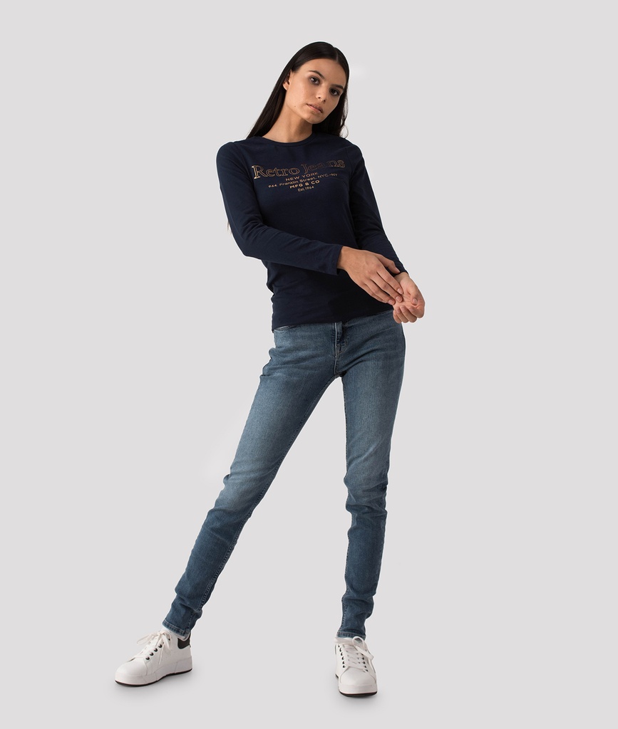 Fontana Long Long Sleeves, Dark Blue