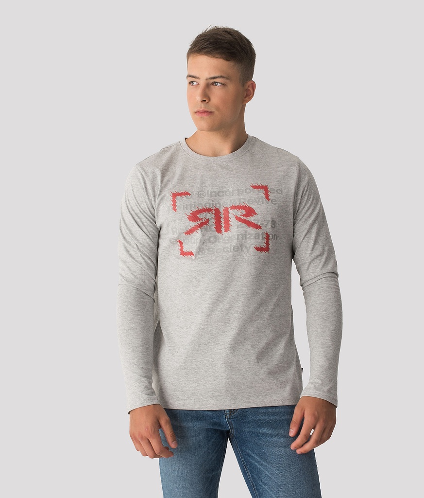 Meramec Long Sleeve Long Sleeves, Grey Melange