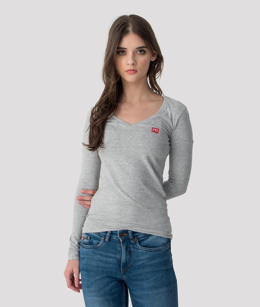Elizabeth Long V Long Sleeves