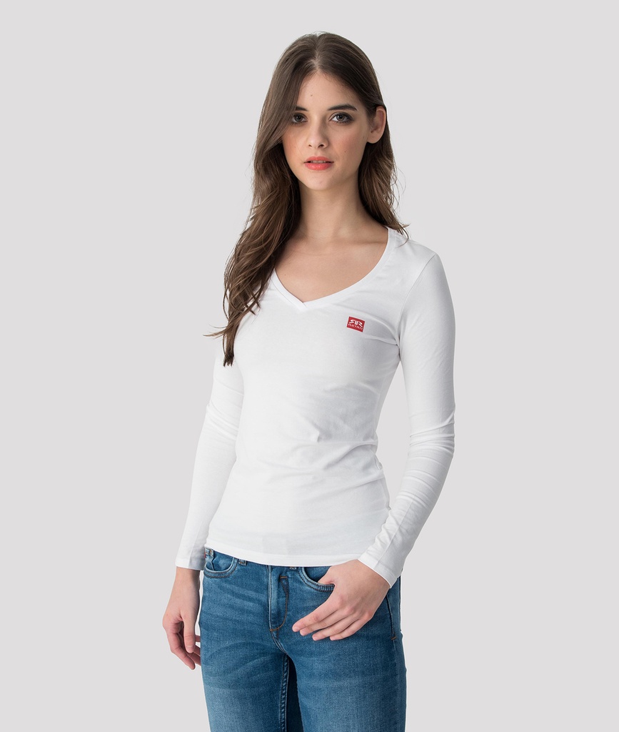 Elizabeth Long V Long Sleeves