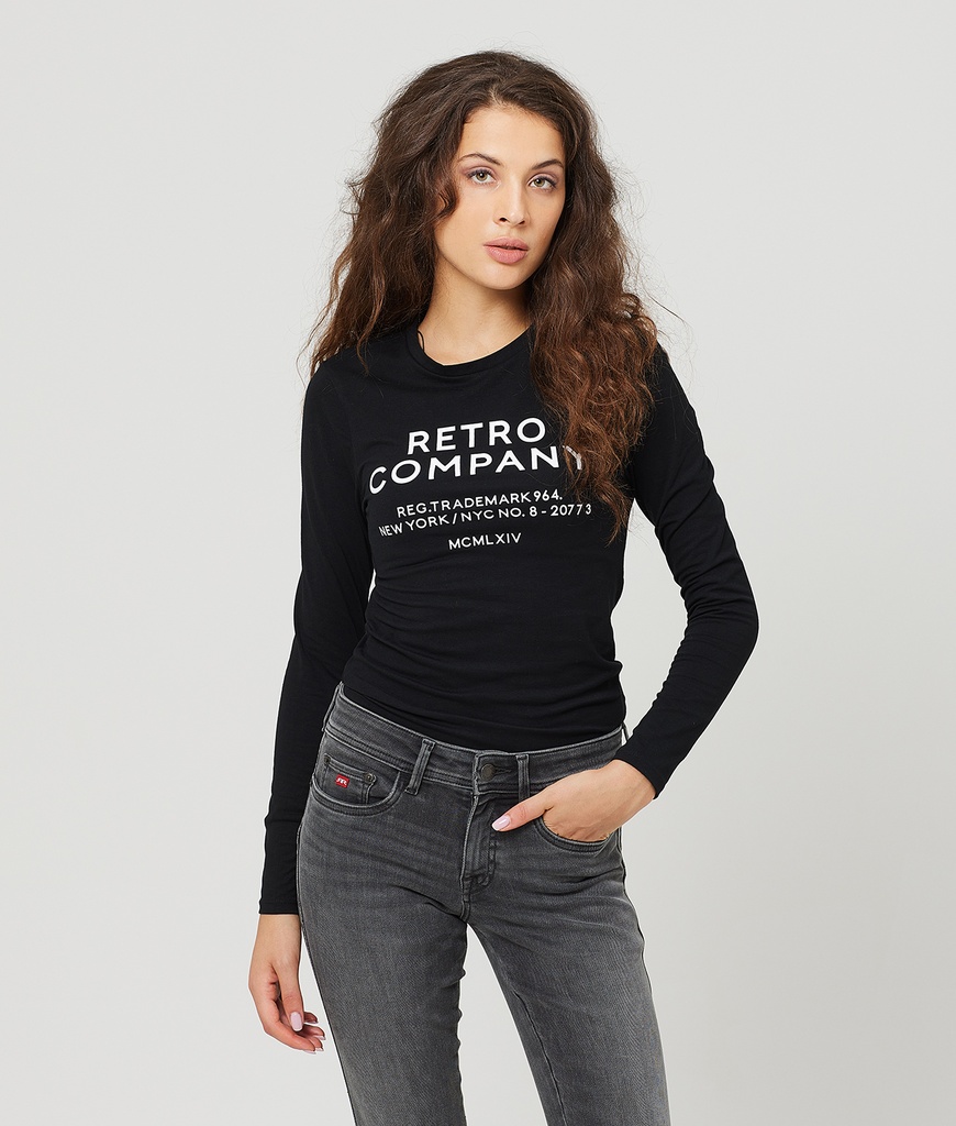 Laurel Longsleeves Long Sleeves, Black