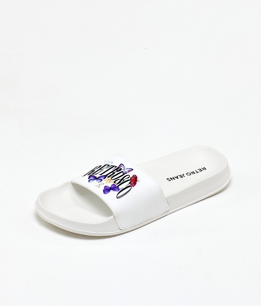 Adelina Slippers, Off White