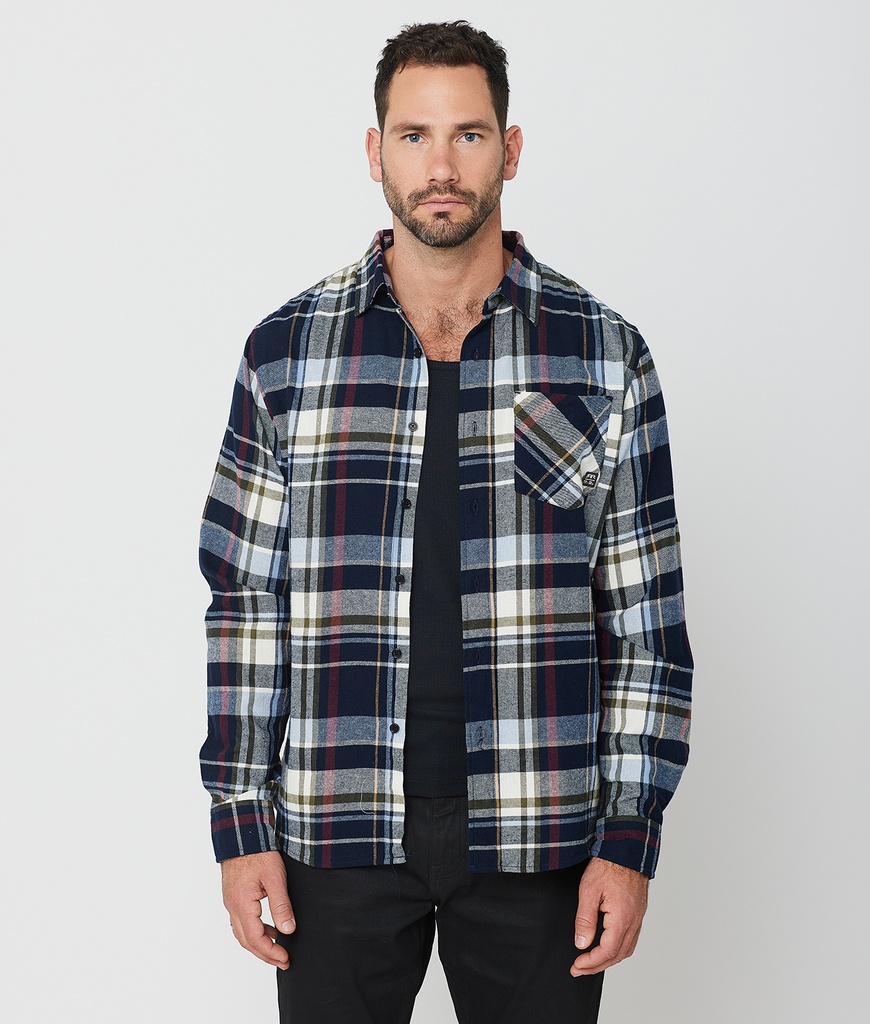 Malawi Shirt, Navy Blue