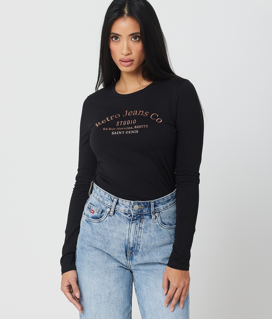 Willow Long Sleeves, Black