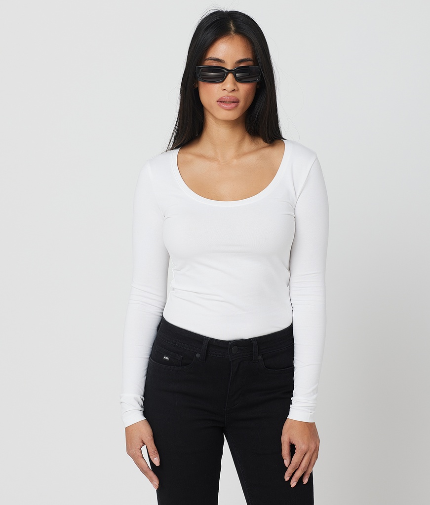 Isa Long Sleeves, White