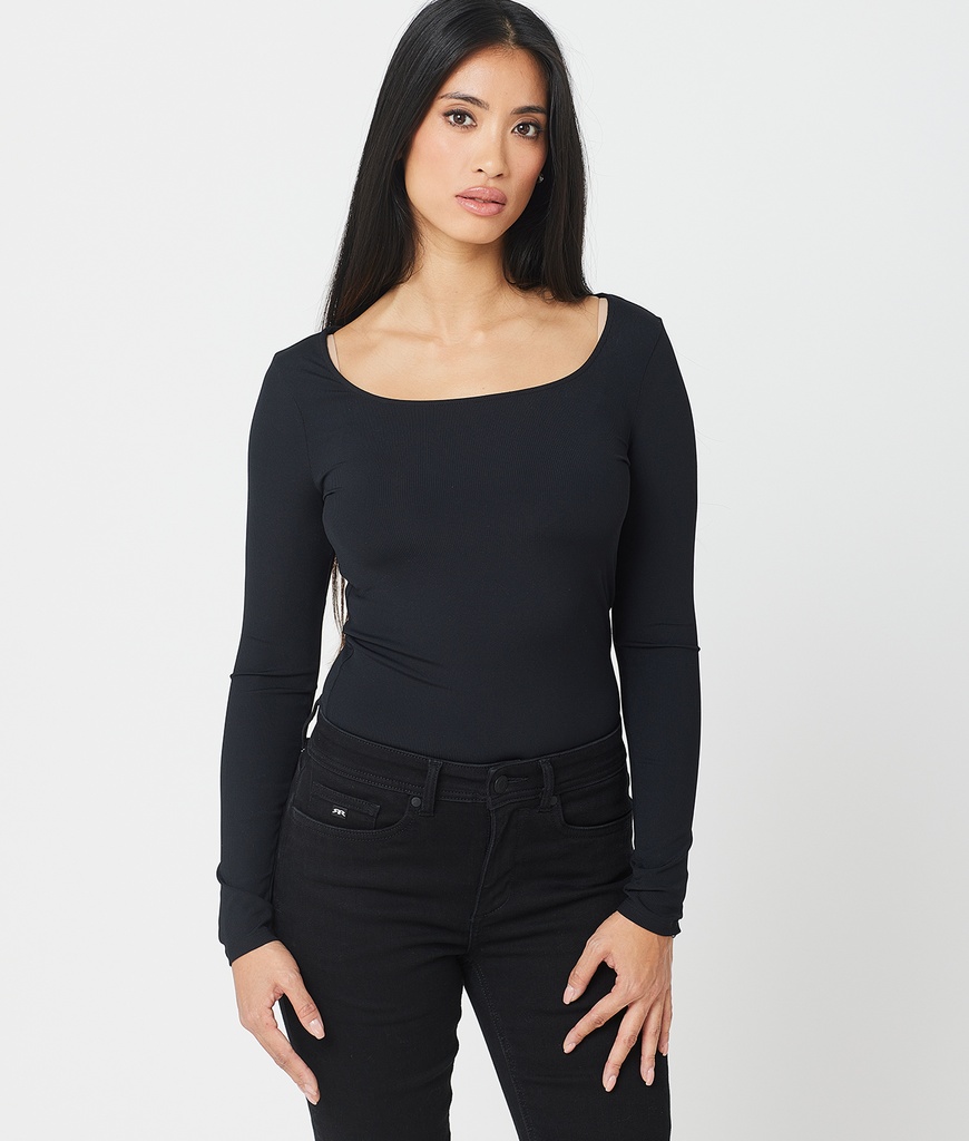 Swan Long Sleeves, Black