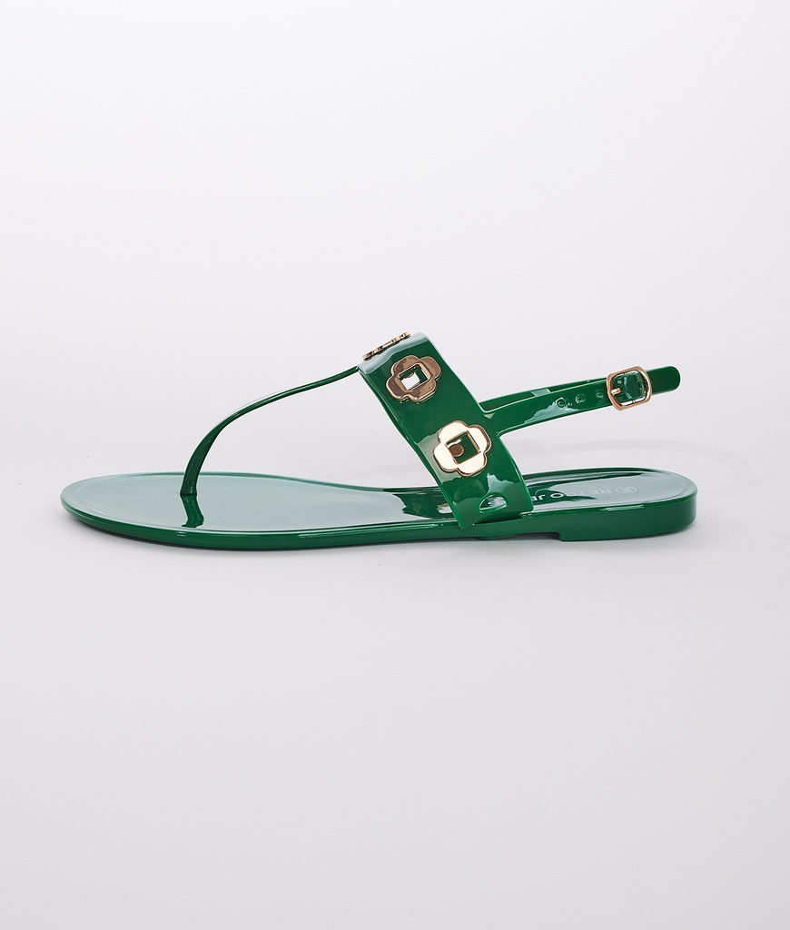 Aldina Sandals, Green