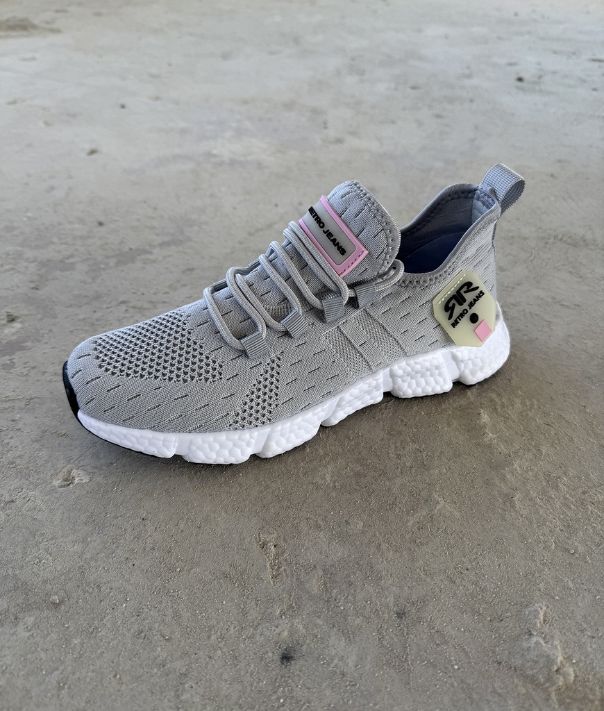 Liv Sneakers, Grey Melange