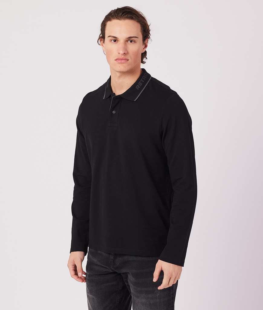 Depa Long Polo, Black
