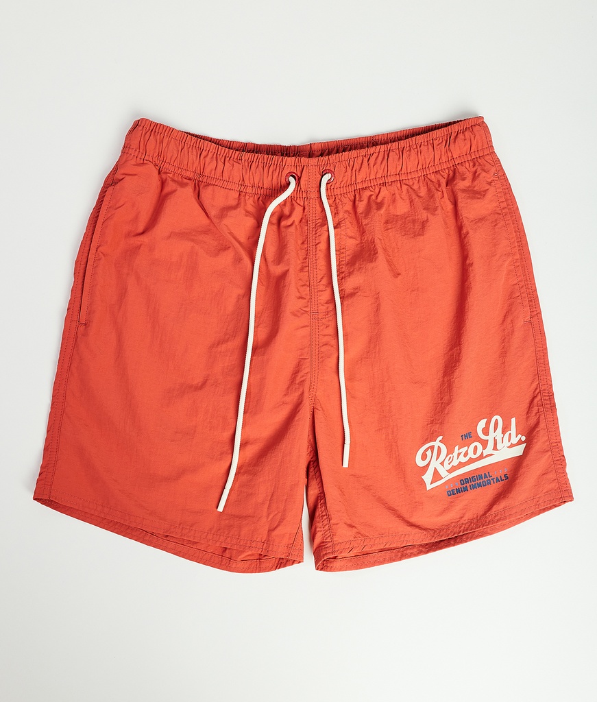 Asheville Swim Shorts, Red