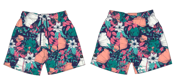 Taman Swim Shorts, Option C