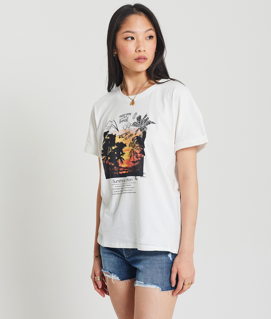 Sunshine Top, White