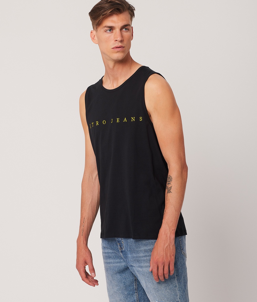 Mats Tank Top, Black