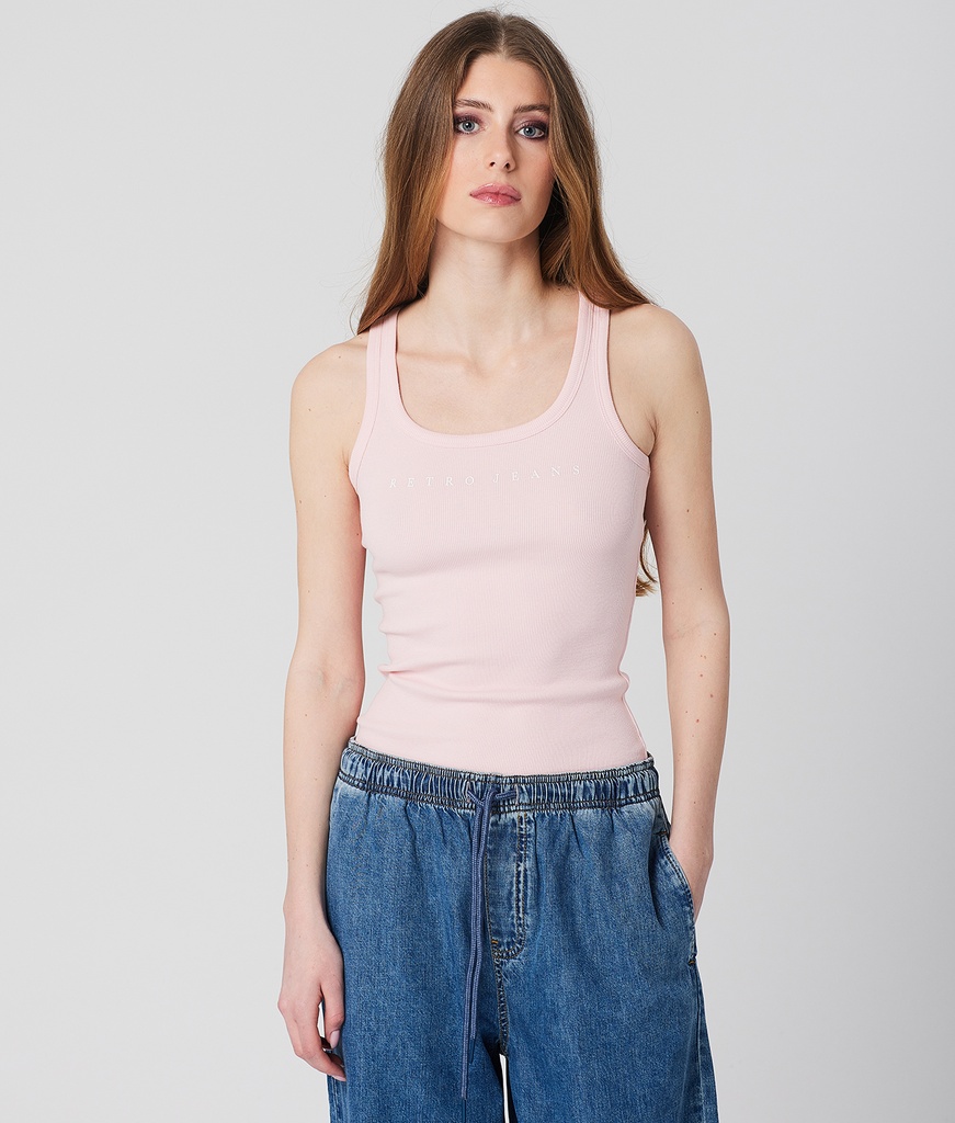 Gwen Tank Top, Rose