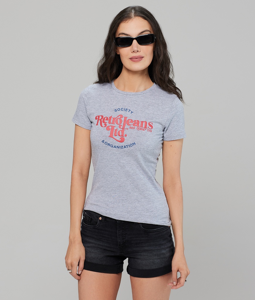 Areni  T-Shirt, Grey Melange