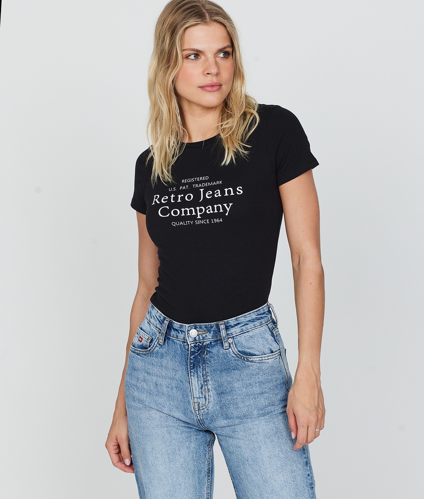 Nylah T-Shirt, Black