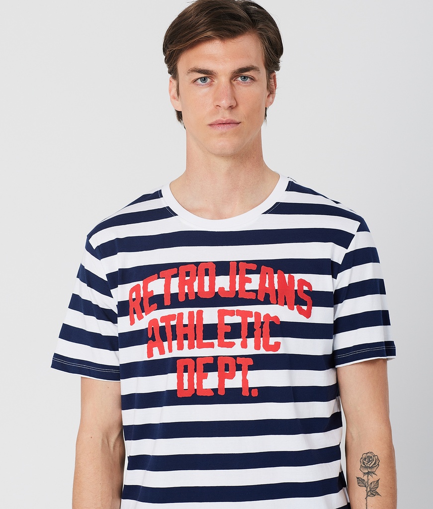 Slater T-Shirt, Striped