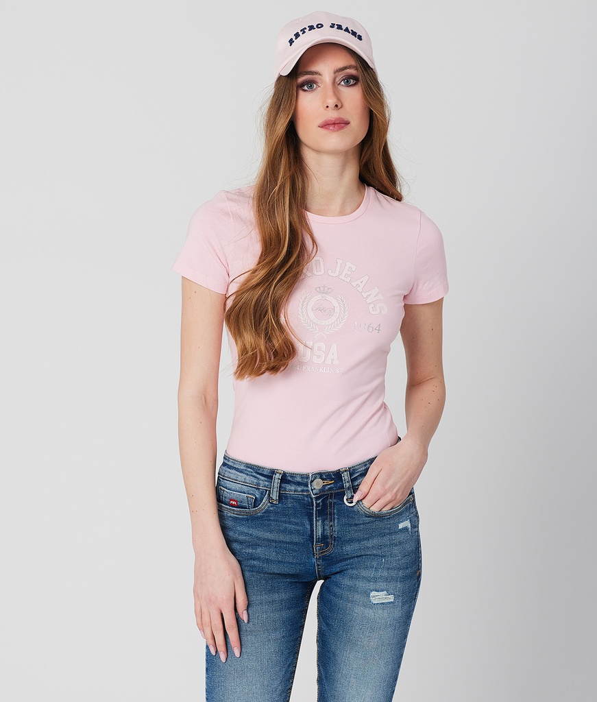 Colette T-Shirt, Rose