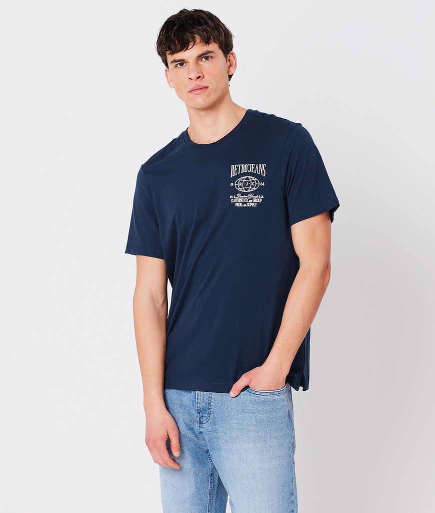 Fisto T-Shirt, Dark Blue